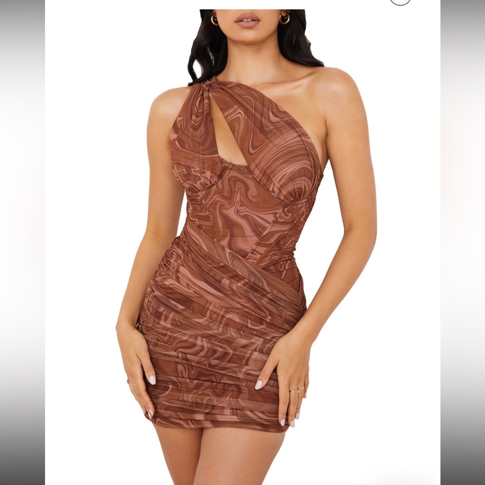 House of CB Clementine Cut Out Dress NWT